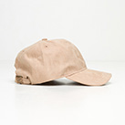 ベースボールローキャップ （suede）※名入れ専用商品（no1728）側面-各サイズ12個単位で受付