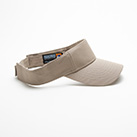 サンバイザー（twill）※名入れ専用商品（no1900）側面-各サイズ12個単位で受付