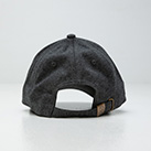 ベースボールローキャップ （wool）※名入れ専用商品（no2230）背面-各サイズ12個単位で受付