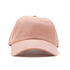 ベースボールローキャップ（corduroy）※名入れ専用商品（noJPS1467）前面-各サイズ12個単位で受付