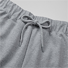 10.0オンス スウェット パンツ（裏パイル）（裾シャーリング）（5217-01）ウエストには調節可能な丸ひも付き