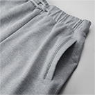 10.0オンス スウェット パンツ（裏パイル）（裾シャーリング）（5217-01）サイドポケット