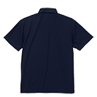 4.7オンス　スペシャルドライカノコポロシャツ（ボタンダウン）(ローブリード)（2022-01）背面