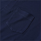 4.7オンス スペシャル ドライ カノコ ロングスリーブ ポロシャツ（ポケット付）（ローブリード）（5913-01）胸ポケット