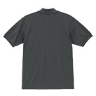 6.0オンス ヘヴィーウェイト コットン ファイン カノコ ポロシャツ(5560-01)背面