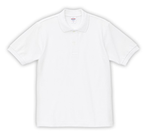 6.0オンス ヘヴィーウェイト コットン ファイン カノコ ポロシャツ