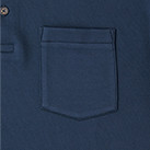 ポケット付き長袖アクティブポロシャツ（APL-269）胸ポケット