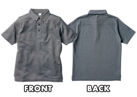BSP-265 ビズスタイルBDポロシャツ｜FRONT、BACK
