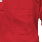 長袖ポロシャツ（CL-333）胸ポケット
