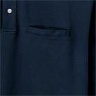 クレリック長袖ポロシャツ（KU1403）胸ポケット