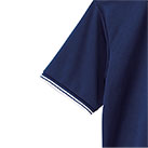 ライン入りベーシックドライポロシャツ（ポリジン加工）（MS3121）袖