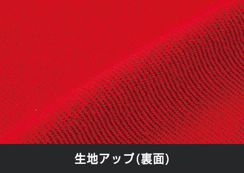 00189-NNZ 9.7オンス　スタンダードWフードジップパーカー｜生地アップ（裏面）