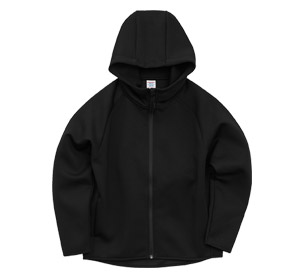 9.4オンス T/R ダンボールニット フルジップ パーカ