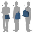 ポリカジュアルバッグ（00763-CUB）サイズ比較