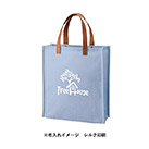 ジュートレザースタイルハンドルトート（SNS-0300408）単色名入れイメージ