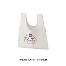 厚手コットンフラットミニマルシェバッグ（SNS-0300518）単色名入れイメージ