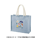 ジュートスクエアトート(ML)ワイド（SNS-0300721）カラー名入れイメージ