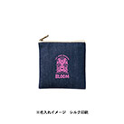 デニムフラットポーチ(SS)（SNS-0300743）単色名入れイメージ