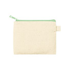 カラーファスナーキャンバスフラットポーチ（SS）（SNS-0300860）正面