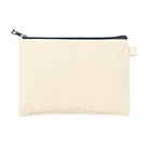 カラーファスナーキャンバスフラットポーチ（S）（SNS-0300861）正面