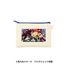 カラーファスナーキャンバスフラットポーチ（S）（SNS-0300861）カラー名入れイメージ