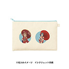 カラーファスナーキャンバスフラットポーチ（M）（SNS-0300862）カラー名入れイメージ