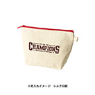 カラーファスナーキャンバスデイリーポーチ（SNS-0300863）単色名入れイメージ