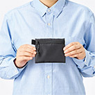 リップストップフラットポーチ（SS）（SNS-0300866）サイズイメージ