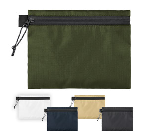 リップストップフラットポーチ（S）