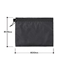 リップストップフラットポーチ（M）（SNS-0300868）サイズについて