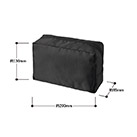 リップストップスクエアポーチ（L）（SNS-0300870）サイズについて