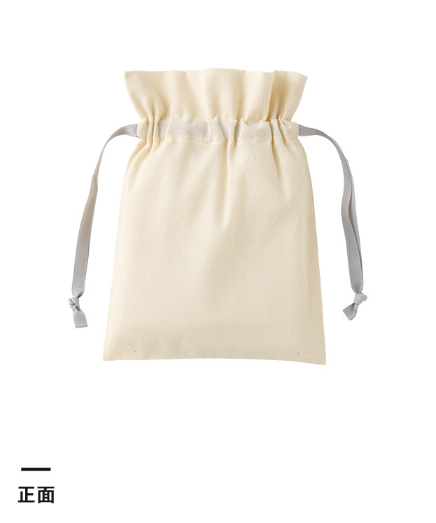 コットンカラーリボン巾着（S）（SNS-0300873）正面