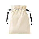 コットンカラーリボン巾着（M）（SNS-0300874）正面