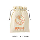 コットンカラーリボン巾着（L）（SNS-0300875）単色名入れイメージ