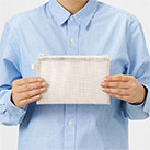 ハードメッシュフラットポーチ(S)　（SNS-0300879）サイズイメージ