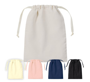 スウェード風巾着（M）