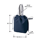 クルリト コンパクトクーラーミニ巾着（SNS-0300888）サイズについて