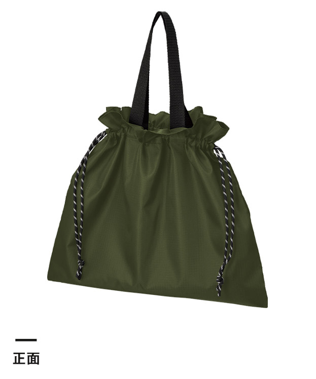 リップストップ巾着バッグ（SNS-0300896）正面
