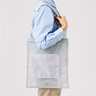 メッシュフラットトート（SNS-0300905）サイズイメージ