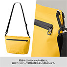 ターポリンショルダーバッグ（SNS-0300912）肩掛けできるショルダー紐付き