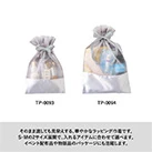 サテン&オーガンジー巾着(M)(SNS-0300998)そのままでも見栄えする華やかなラッピング巾着