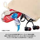コーデュロイフラットポーチ(S)(SNS-0301004)内側に不織布を貼り合わせた程よく厚みのある生地