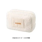 ボア&キャンバスポケットファスナーポーチ(SNS-0301013)単色名入れイメージ