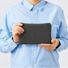 ワッシャーナイロンフラットポーチ(S)（SNS-0301021）サイズイメージ