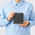 ワッシャーナイロンフラットポーチ(SS)（SNS-0301022）サイズイメージ
