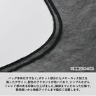 ワッシャーナイロンマルシェバッグ(M)(SNS-0301024)メローロック加工を施したデザイン