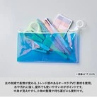 オーロラPVCポーチ(M)(SNS-0301054)水や汚れに強く、屋外でも使いやすい