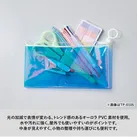 オーロラPVCポーチ(S)（SNS-0301055）水や汚れに強く、屋外でも使いやすい