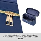 バニティメイクポーチ（SNS-0301082）自立しやすく、中身が見やすい仕様