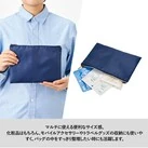 フラットメイクポーチ（SNS-0301083）バッグの中身をすっきり整理したい時にも活躍